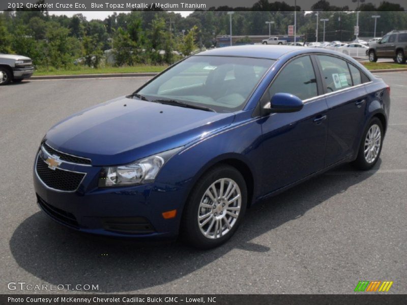 Front 3/4 View of 2012 Cruze Eco