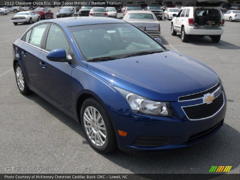 Front 3/4 View of 2012 Cruze Eco