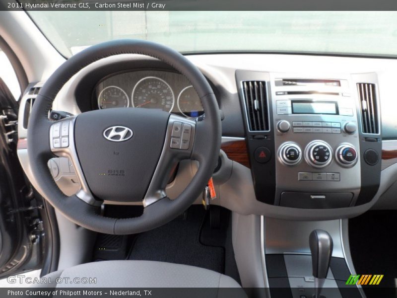 Carbon Steel Mist / Gray 2011 Hyundai Veracruz GLS