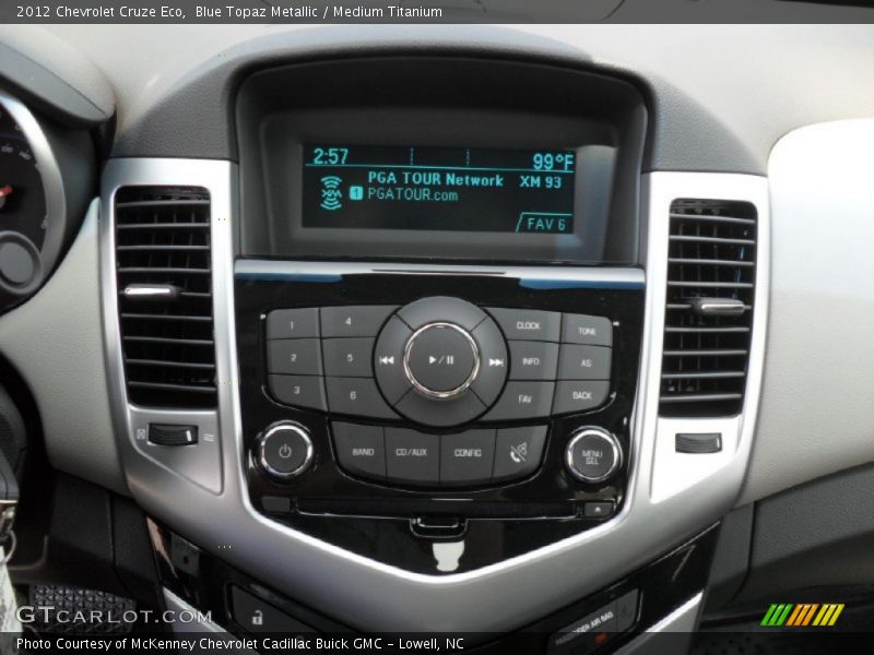 Controls of 2012 Cruze Eco