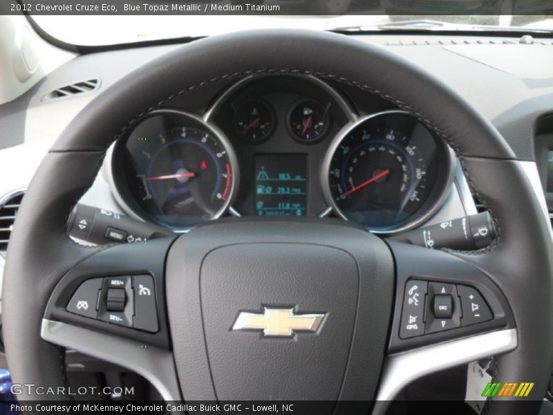 Controls of 2012 Cruze Eco