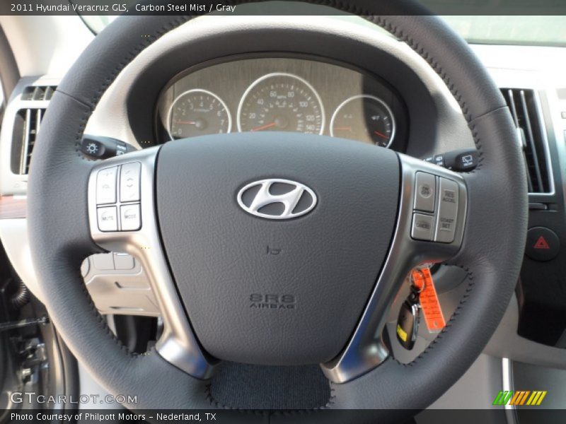 Carbon Steel Mist / Gray 2011 Hyundai Veracruz GLS