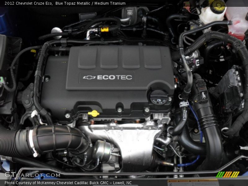  2012 Cruze Eco Engine - 1.4 Liter DI Turbocharged DOHC 16-Valve VVT 4 Cylinder
