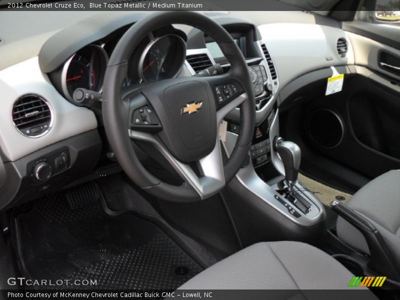 Medium Titanium Interior - 2012 Cruze Eco 