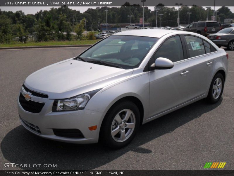 Silver Ice Metallic / Medium Titanium 2012 Chevrolet Cruze LT