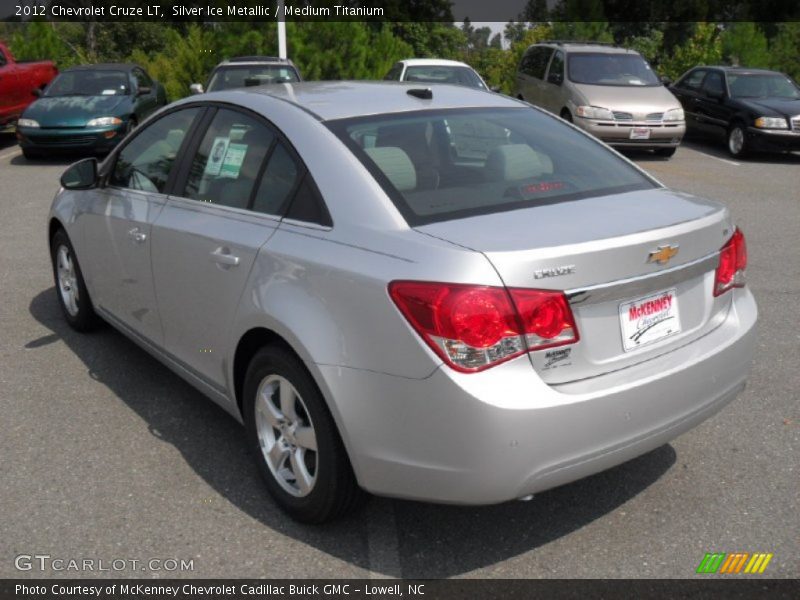 Silver Ice Metallic / Medium Titanium 2012 Chevrolet Cruze LT
