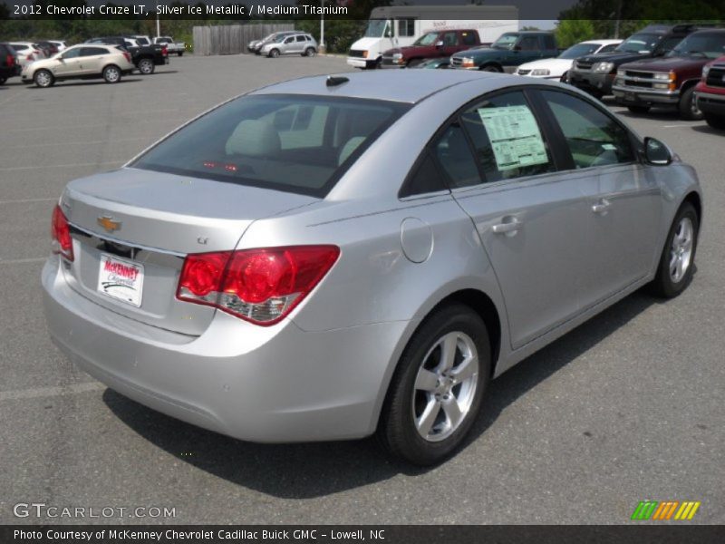 Silver Ice Metallic / Medium Titanium 2012 Chevrolet Cruze LT