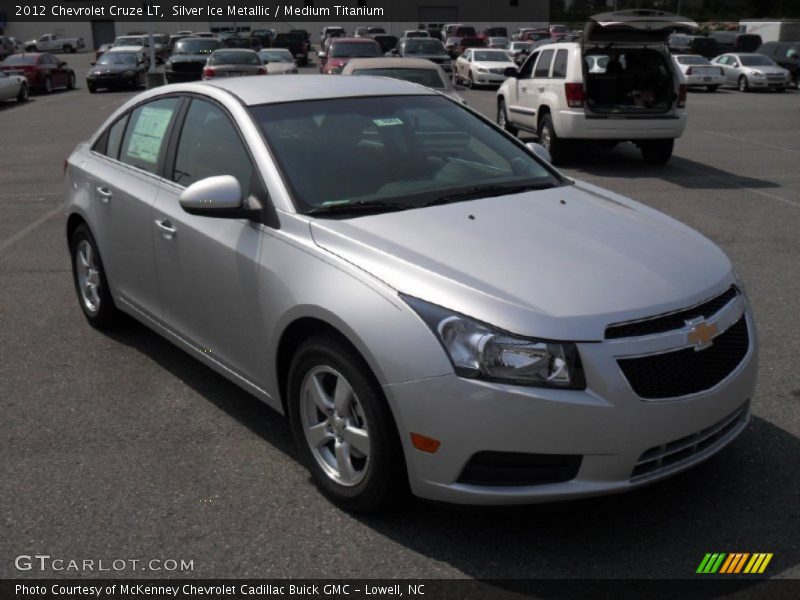 Silver Ice Metallic / Medium Titanium 2012 Chevrolet Cruze LT