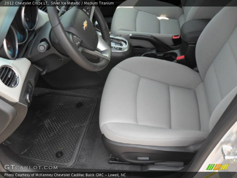 Silver Ice Metallic / Medium Titanium 2012 Chevrolet Cruze LT