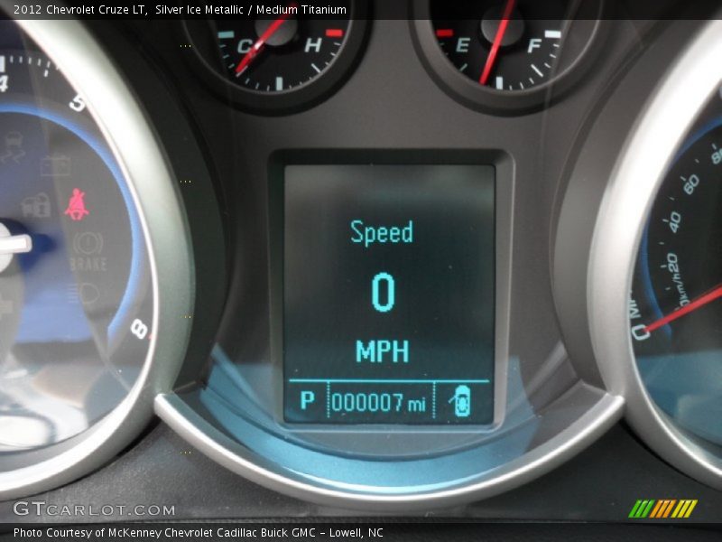 Silver Ice Metallic / Medium Titanium 2012 Chevrolet Cruze LT