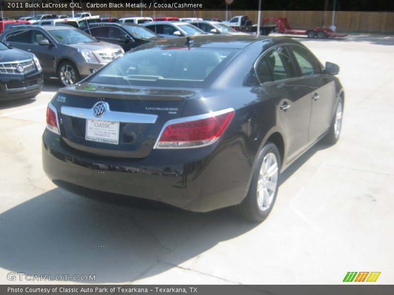 Carbon Black Metallic / Cocoa/Cashmere 2011 Buick LaCrosse CXL