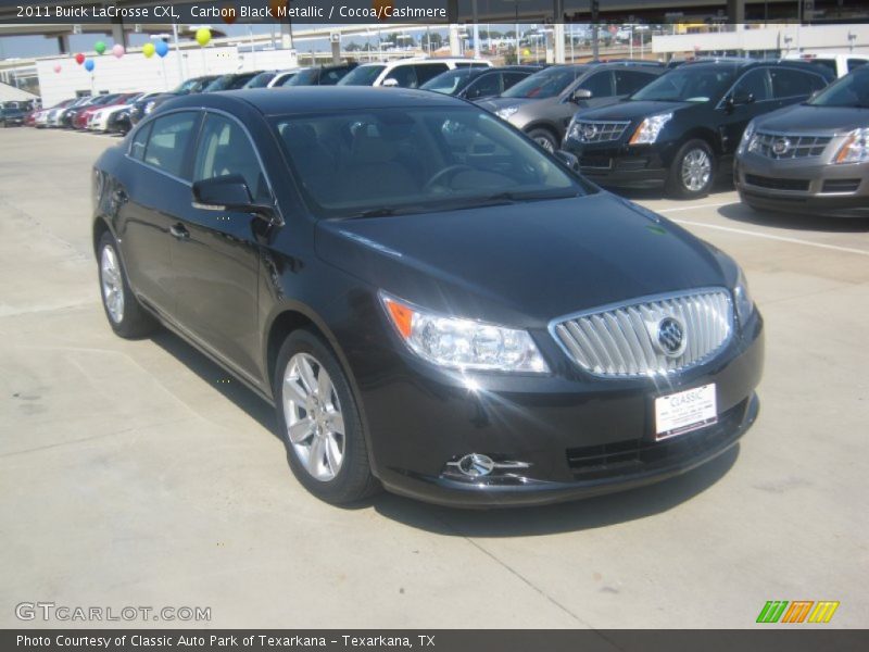 Carbon Black Metallic / Cocoa/Cashmere 2011 Buick LaCrosse CXL