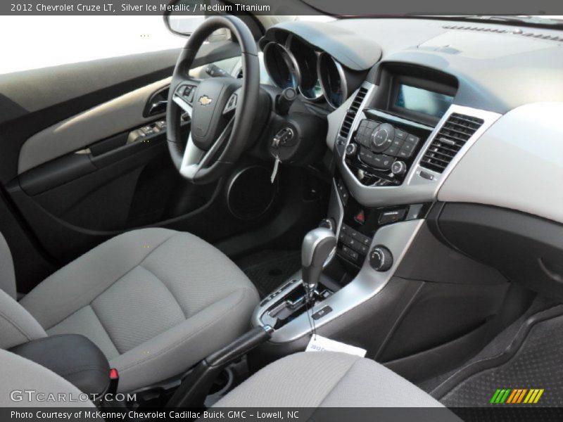 Silver Ice Metallic / Medium Titanium 2012 Chevrolet Cruze LT