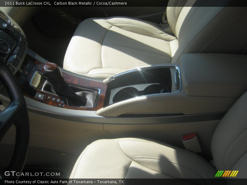 Carbon Black Metallic / Cocoa/Cashmere 2011 Buick LaCrosse CXL