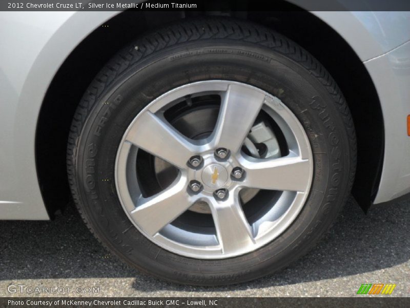 Silver Ice Metallic / Medium Titanium 2012 Chevrolet Cruze LT