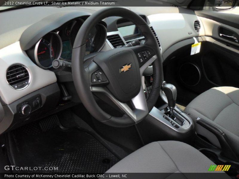 Silver Ice Metallic / Medium Titanium 2012 Chevrolet Cruze LT