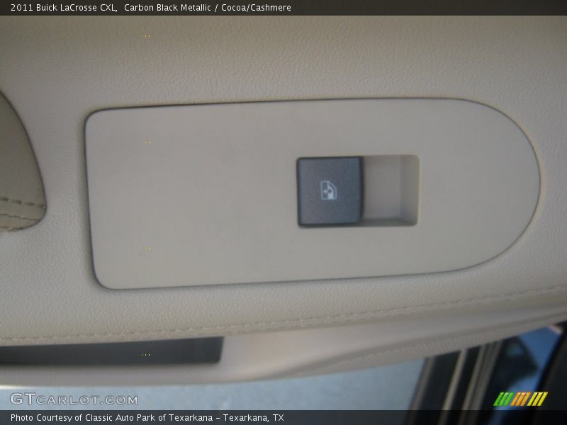 Carbon Black Metallic / Cocoa/Cashmere 2011 Buick LaCrosse CXL