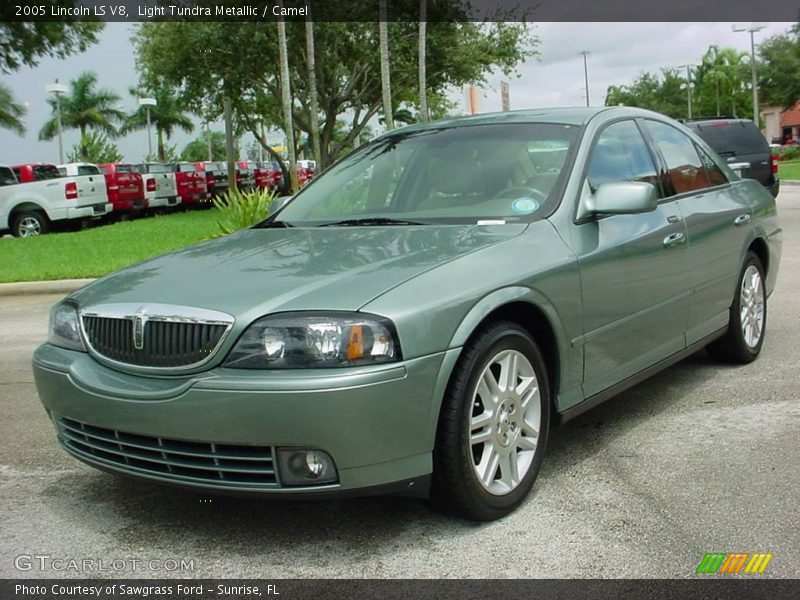 Light Tundra Metallic / Camel 2005 Lincoln LS V8