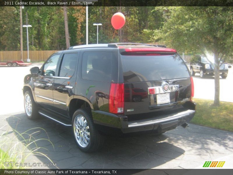 Black Raven / Ebony/Ebony 2011 Cadillac Escalade