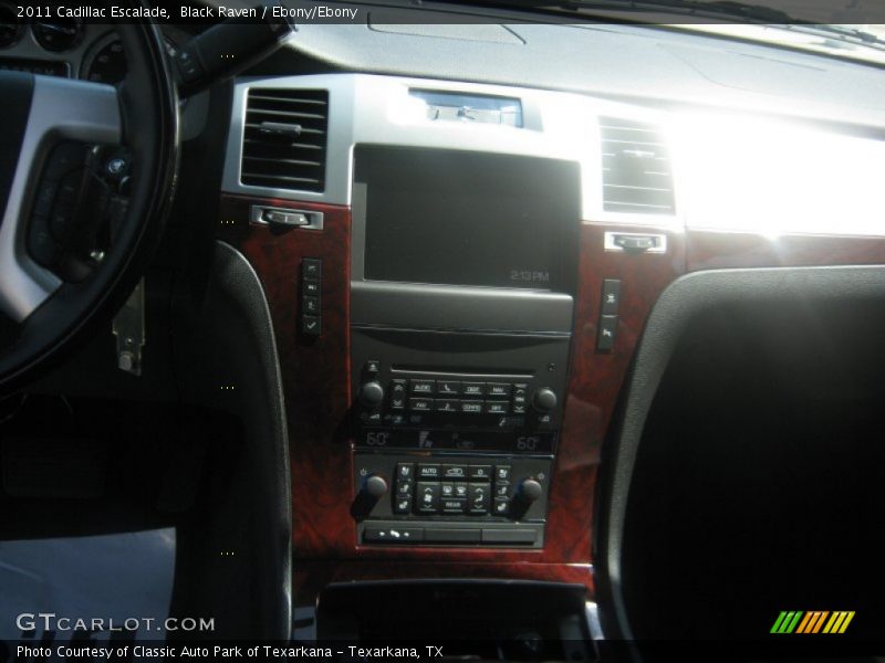 Black Raven / Ebony/Ebony 2011 Cadillac Escalade