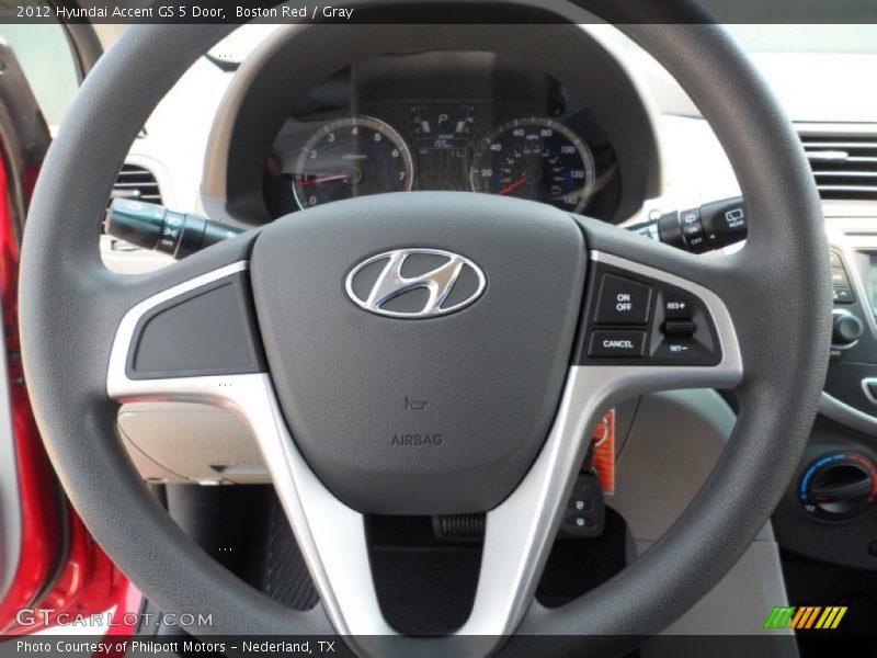  2012 Accent GS 5 Door Steering Wheel