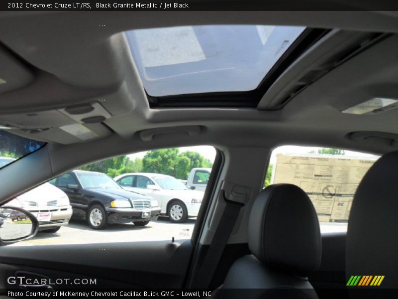 Black Granite Metallic / Jet Black 2012 Chevrolet Cruze LT/RS
