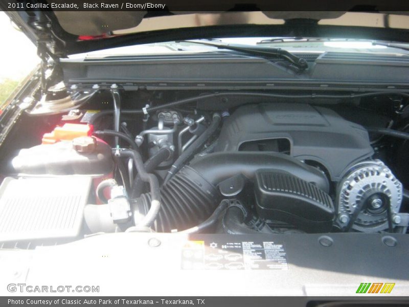 Black Raven / Ebony/Ebony 2011 Cadillac Escalade