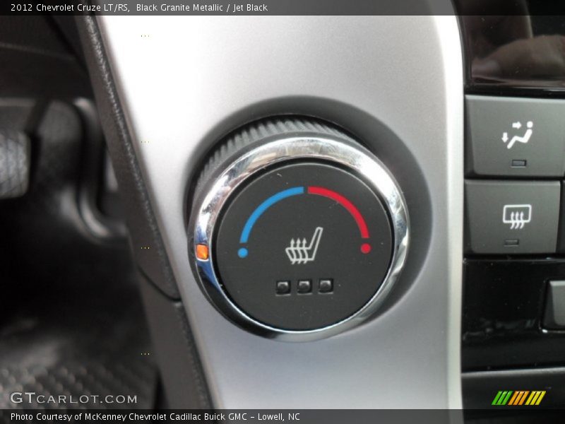 Black Granite Metallic / Jet Black 2012 Chevrolet Cruze LT/RS