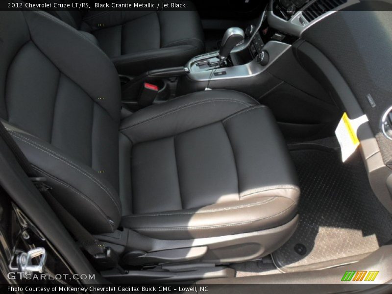 Black Granite Metallic / Jet Black 2012 Chevrolet Cruze LT/RS