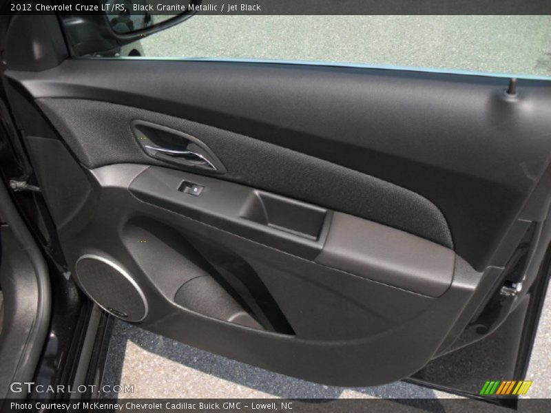 Black Granite Metallic / Jet Black 2012 Chevrolet Cruze LT/RS