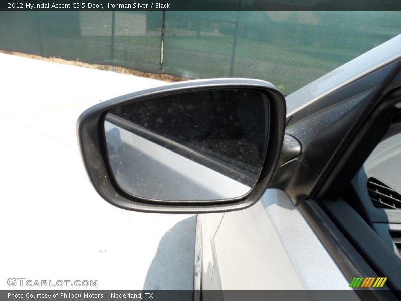 Ironman Silver / Black 2012 Hyundai Accent GS 5 Door