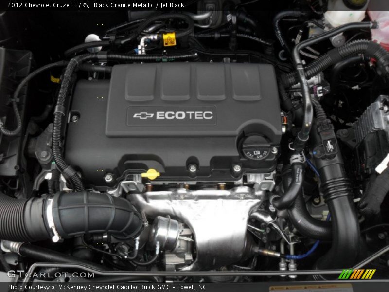  2012 Cruze LT/RS Engine - 1.4 Liter DI Turbocharged DOHC 16-Valve VVT 4 Cylinder