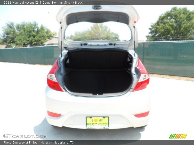 Ironman Silver / Black 2012 Hyundai Accent GS 5 Door