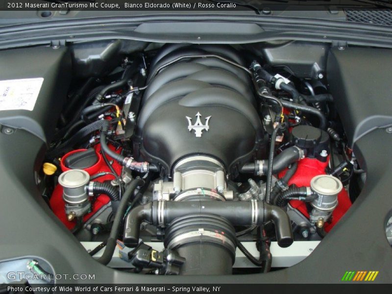  2012 GranTurismo MC Coupe Engine - 4.7 Liter DOHC 32-Valve VVT V8