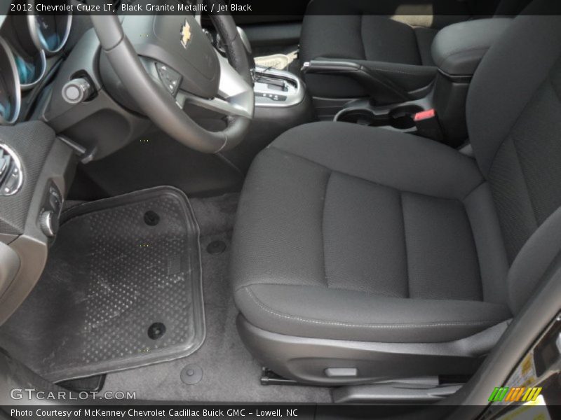  2012 Cruze LT Jet Black Interior