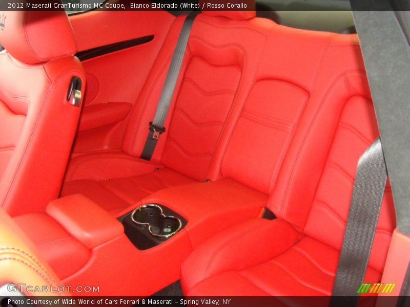  2012 GranTurismo MC Coupe Rosso Corallo Interior