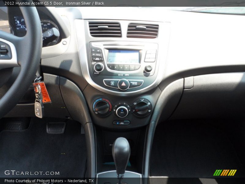 Ironman Silver / Black 2012 Hyundai Accent GS 5 Door