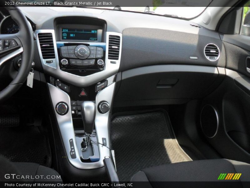 Black Granite Metallic / Jet Black 2012 Chevrolet Cruze LT