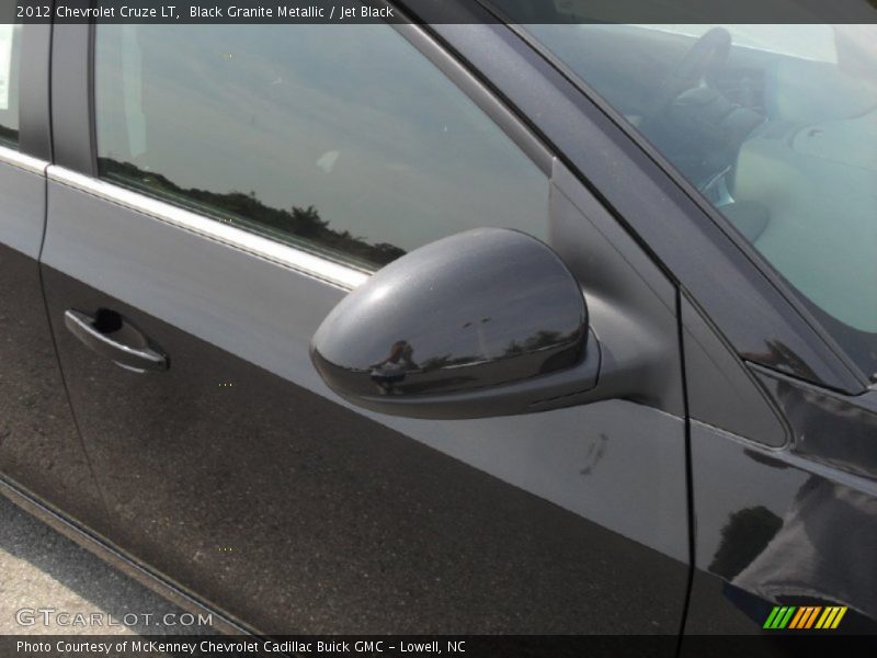 Black Granite Metallic / Jet Black 2012 Chevrolet Cruze LT