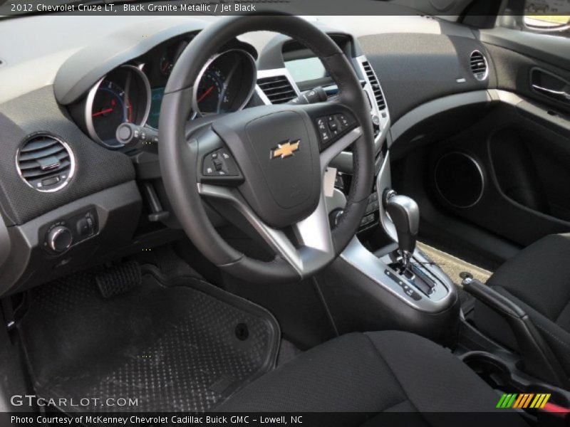 Jet Black Interior - 2012 Cruze LT 