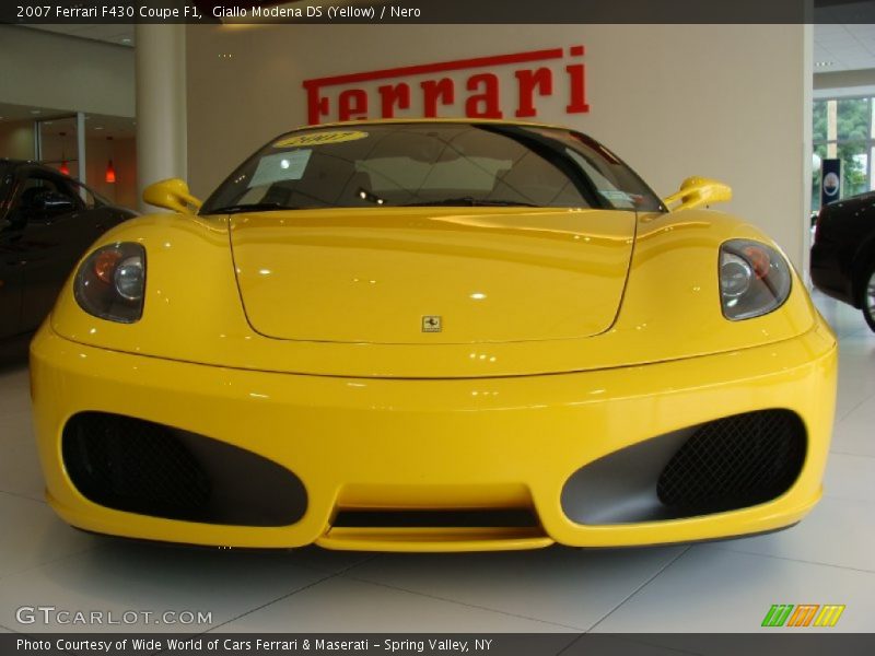 Giallo Modena DS (Yellow) / Nero 2007 Ferrari F430 Coupe F1