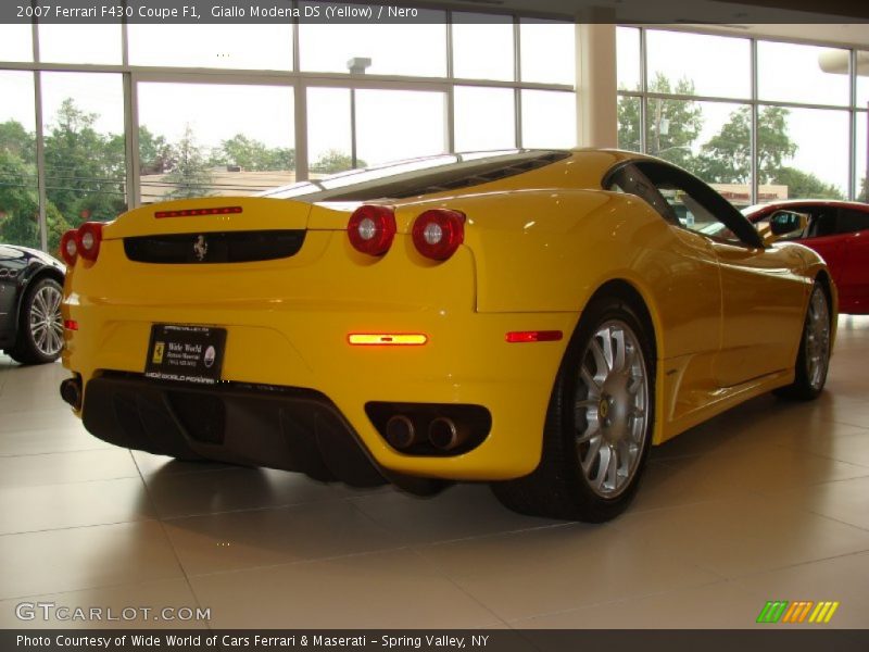 Giallo Modena DS (Yellow) / Nero 2007 Ferrari F430 Coupe F1