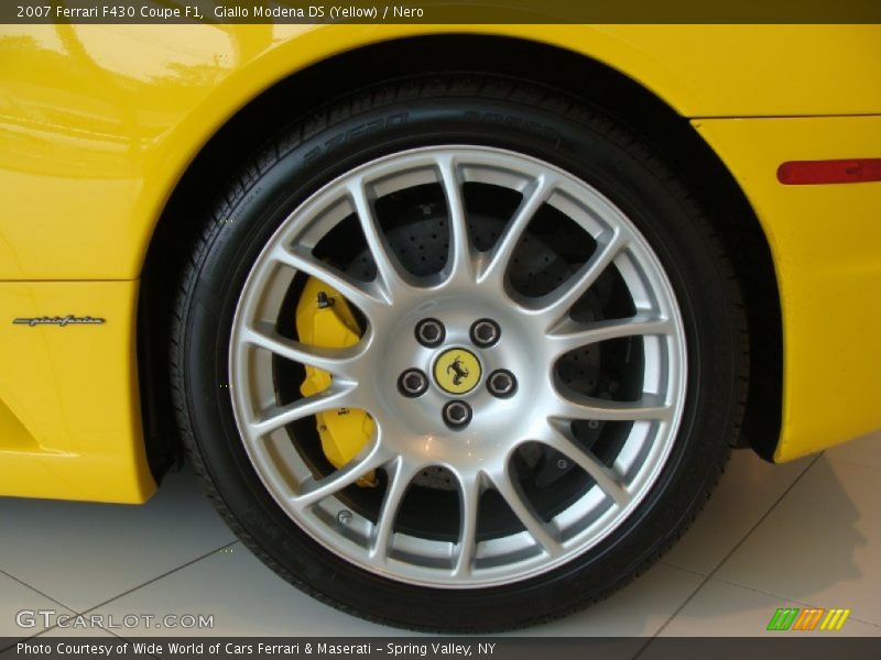 Giallo Modena DS (Yellow) / Nero 2007 Ferrari F430 Coupe F1