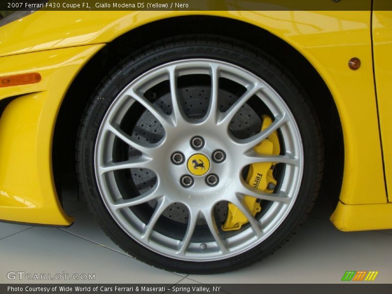 Giallo Modena DS (Yellow) / Nero 2007 Ferrari F430 Coupe F1