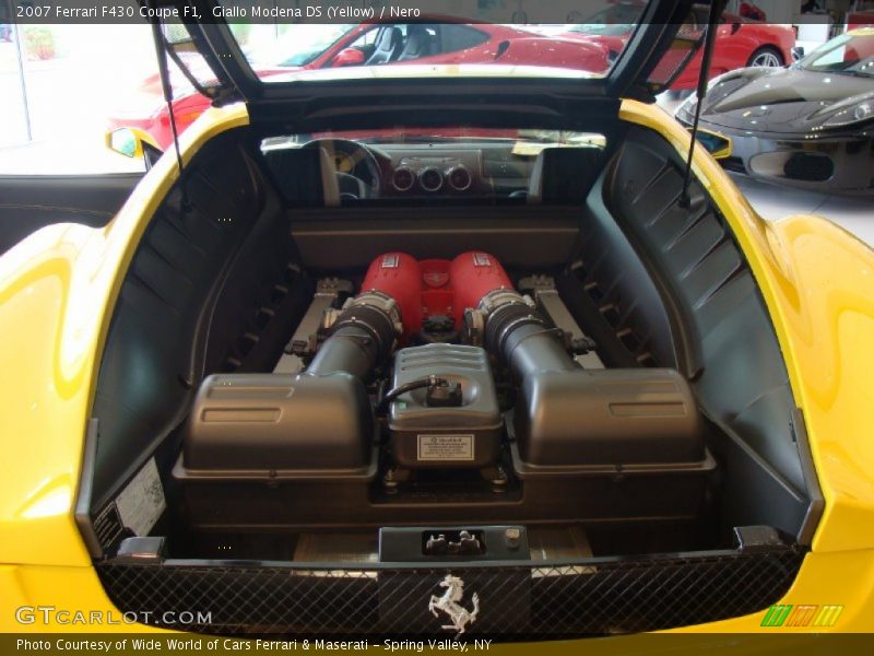 Giallo Modena DS (Yellow) / Nero 2007 Ferrari F430 Coupe F1