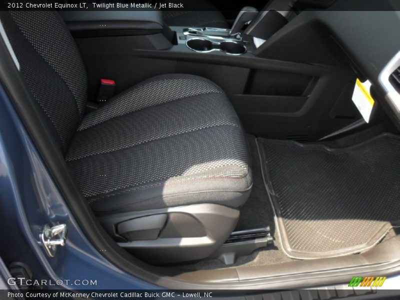 Twilight Blue Metallic / Jet Black 2012 Chevrolet Equinox LT