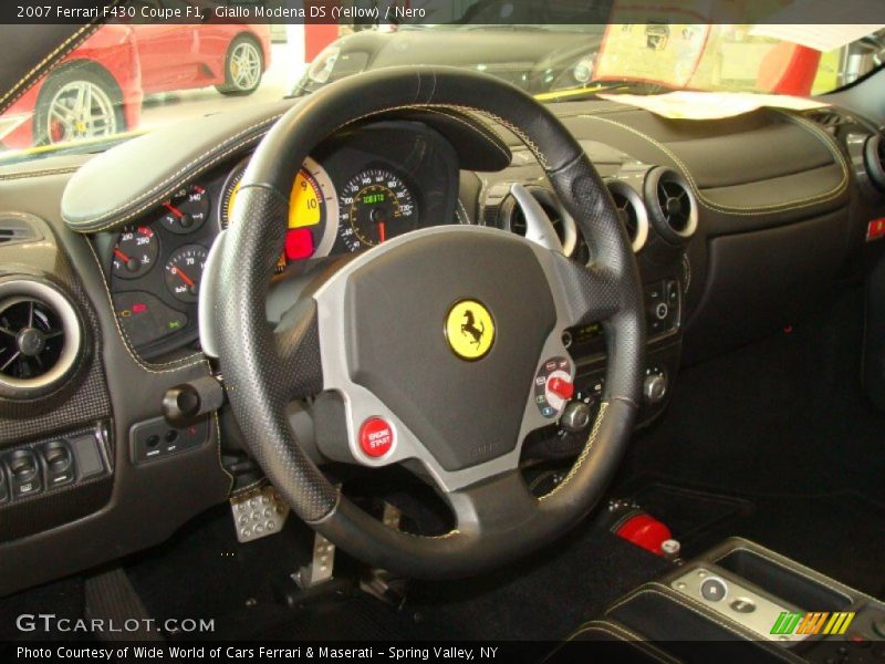 Giallo Modena DS (Yellow) / Nero 2007 Ferrari F430 Coupe F1