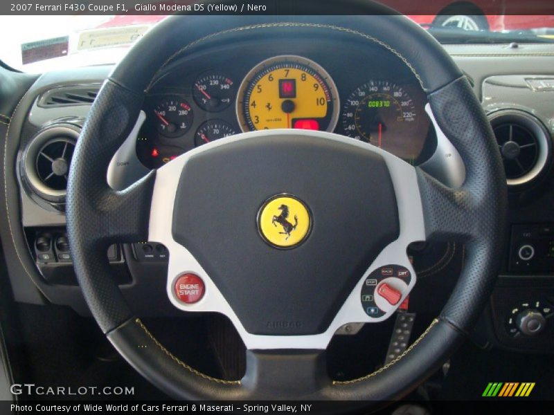 Giallo Modena DS (Yellow) / Nero 2007 Ferrari F430 Coupe F1