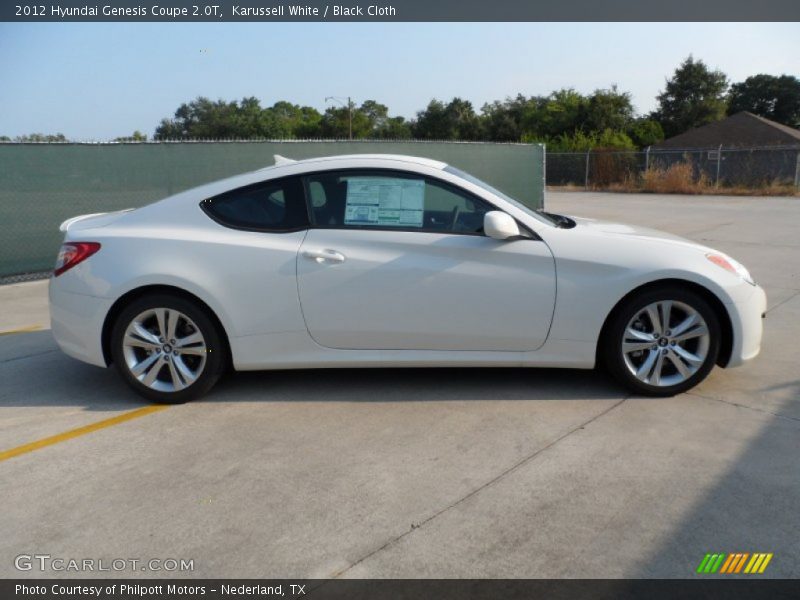  2012 Genesis Coupe 2.0T Karussell White