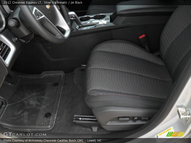 Silver Ice Metallic / Jet Black 2012 Chevrolet Equinox LT